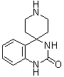 结构式 CAS# 635713-68-7, 螺[哌啶-4,4'(1'H)-喹唑啉]-2'(3'H)-酮