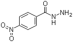 structure of CAS# 636-97-5, 4-Nitrobenzoylhydrazine ;p-Nitrobenzohydrazide