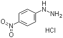 结构式 CAS# 636-99-7, 4-硝基苯肼盐酸盐