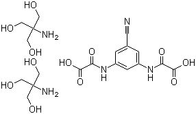 结构式 CAS# 63610-09-3, 洛度沙胺氨丁三醇