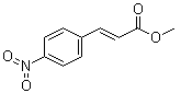structure of CAS# 637-57-0, Methyl trans-4-nitrocinnamate;(2E)-3-(4-Nitrophenyl)-2-propenoic acid methyl ester; (E)-Methyl 3-(4-nitrophenyl) acrylate; (E)-Methyl 3-(4-nitrophenyl)acrylate; (E)-Methyl 4-nitrocinnamate; (E)-Methyl p-nitrocinnamate; Methyl (E)-3-(p-nitrophenyl)propenoate
