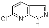 structure of CAS# 63725-51-9, 6-Chloro-1H-pyrazolo[3,4-b]pyridine