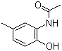 structure of CAS# 6375-17-3, 2-Acetamido-4-methylphenol;N-(2-Hydroxy-5-methylphenyl)acetamide