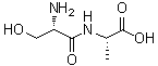 structure of CAS# 6403-17-4, L-Seryl-L-alanine;Serylalanine
