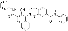 Pigment Red 32 molecular structure (CAS 6410-29-3)