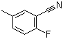 structure of CAS# 64113-84-4, 2-Fluoro-5-methylbenzonitrile