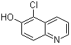 结构式 CAS# 64165-35-1, 5-氯-6-羟基喹啉