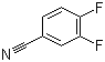 结构式 CAS# 6424-62-0, 3,4-二氟苯甲腈