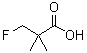 结构式 CAS# 64241-77-6, 3-氟-2,2-二甲基丙酸