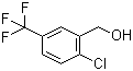 structure of CAS# 64372-62-9, 2-Chloro-5-(trifluoromethyl)benzyl alcohol