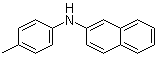 structure of CAS# 644-16-6, N-(p-Tolyl)-2-naphthylamine;N-p-Tolyl-beta-naphthylamine; NSC 22889