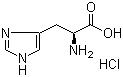 结构式 CAS# 645-35-2, L-组氨酸盐酸盐