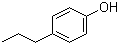 structure of CAS# 645-56-7, 4-Propylphenol;4-n-Propylphenol