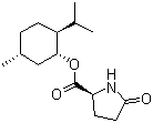 结构式 CAS# 64519-44-4, 薄荷醇 PCA 酯; (1R,2S,5R)-5-甲基-2-异丙基环己基 5-氧代-L-脯氨酸酯