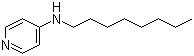 结构式 CAS# 64690-19-3, 4-正辛氨基吡啶