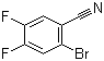 结构式 CAS# 64695-82-5, 4,5-二氟-2-溴苯腈