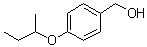 结构式 CAS# 64825-05-4, 4-(1-甲基丙氧基)苄醇