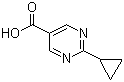 结构式 CAS# 648423-79-4, 2-环丙基嘧啶-5-羧酸