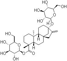 结构式 CAS# 64849-39-4, 甜叶悬钩子苷