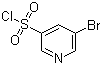 结构式 CAS# 65001-21-0, 5-溴吡啶-3-磺酰氯