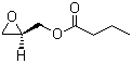 结构式 CAS# 65031-96-1, (S)-丁酸缩水甘油酯; S-缩水甘油丁酸酯