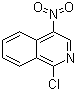 结构式 CAS# 65092-53-7, 1-氯-4-硝基异喹啉
