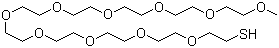 structure of CAS# 651042-85-2, 2,5,8,11,14,17,20,23,26,29-Decaoxahentriacontane-31-thiol
