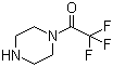 structure of CAS# 6511-88-2, 1-(Trifluoroacetyl)piperazine;1-(2,2,2-Trifluoroacetyl)piperazine; 2,2,2-Trifluoro-1-piperazin-1-ylethanone