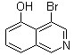 结构式 CAS# 651310-41-7, 4-溴-5-异喹啉醇