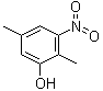 结构式 CAS# 65151-57-7, 2,5-二甲基-3-硝基苯酚