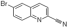 structure of CAS# 65185-41-3, 6-Bromoquinoline-2-carbonitrile;6-Bromoquinaldonitrile