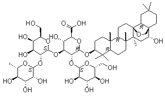 结构式 CAS# 65312-86-9, 报春花皂苷 1
