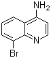 4-Amino-8-bromoquinoline molecular structure (CAS 65340-75-2)