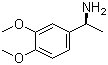 结构式 CAS# 65451-89-0, (S)-1-(3,4-二甲氧基苯基)乙胺