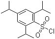structure of CAS# 6553-96-4, 2,4,6-Triisopropylbenzenesulfonyl chloride;TPSCl