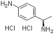 结构式 CAS# 65645-32-1, (R)-4-(1-氨基乙基)苯胺二盐酸盐