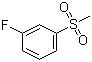structure of CAS# 657-46-5, 1-Fluoro-3-(methylsulfonyl)benzene