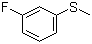 structure of CAS# 658-28-6, 3-Fluorothioanisole