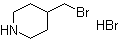 结构式 CAS# 65920-56-1, 4-溴甲基哌啶氢溴酸盐