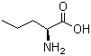 structure of CAS# 6600-40-4, Norvaline;L-Norvaline; L(+)-Norvaline; L(+)-2-Aminovaleric acid