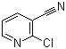 结构式 CAS# 6602-54-6, 2-氯-3-氰基吡啶