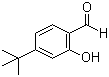 structure of CAS# 66232-34-6, 4-tert-Butyl-2-hydroxybenzaldehyde;4-tert-Butylsalicylaldehyde