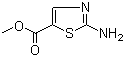 structure of CAS# 6633-61-0, Methyl 2-aminothiazole-5-carboxylate;Methyl 2-amino-1,3-thiazole-5-carboxylate