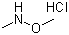 structure of CAS# 6638-79-5, N,O-Dimethylhydroxylamine hydrochloride;N-methoxymethylamine hydrochloride