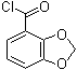 structure of CAS# 66411-55-0, 1,3-Benzodioxole-4-carbonyl chloride