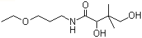 DL-Pantothenyl ethyl ether molecular structure (CAS 667-84-5)