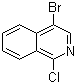 结构式 CAS# 66728-98-1, 4-溴-1-氯异喹啉