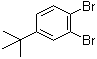 1,2-Dibromo-4-tert-butylbenzene molecular structure (CAS 6683-75-6)