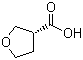 structure of CAS# 66838-42-4, (R)-Tetrahydrofuran-3-carboxylic acid;(R)-Tetrahydro-3-furancarboxylic acid
