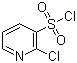 structure of CAS# 6684-06-6, 2-Chloropyridine-3-sulfonyl chloride